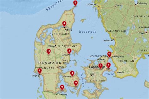 danish cities|12 Best Cities to Visit in Denmark (+Map) .
